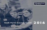 Sixth Form Course Guide 2016