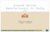 Ground spices manufacturers in india
