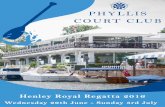 Phyllis Court Club Henley Royal Regatta Brochure 2016