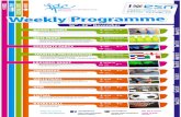 Weekly Programme n°9
