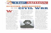 Michigan History Mitten - The Civil War