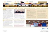 Bryant Alumni Bulletin - October 2015