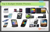 Top 5 budget mobile phones