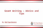 Grant Writing | Advice and Tips | Red Tape Busters