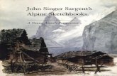 John singer sargents alpine sketchbooks