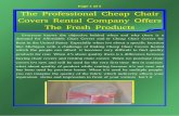 The Professional Cheap Chair Covers Rental Company Offers The Fresh Products