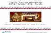 2015 Family Review Center Holiday Gift Guide