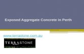 Exposed Aggregate Concrete in Perth -