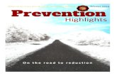 Prevention Highlights - Winter 2016
