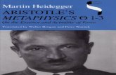 Heidegger, Martin-Aristotle's metaphysics (indiana, 1995)