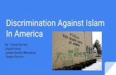 Discrimination against islam in america