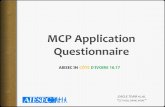 MCP candidate's guide and questionnaire 16 17