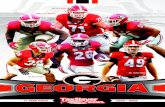 2016 Georgia Football TaxSlayer Bowl Media Guide