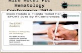 Hire Hotel For Hematology Conference