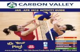Carbon Valley Park & Recreation Spring 2016 Activity Guide