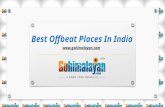 Best Offbeat Places In India