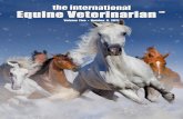 The International Equine Veterinarian • Issue 6, 2015
