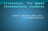 Literature for upper intermediate students