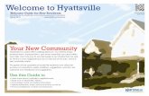 Welcome to Hyattsville Welcome Guide Spring 2016
