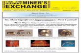 The Coal and Quarry Miner's Exchange - January 2016