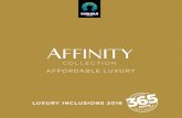 Carlisle Homes - Affinity Inclusions 2016