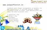 Send online flowers gifts to jaipur jaipurflorist in