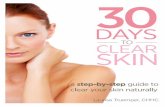 30 Days to Clear Skin PDF, eBook by Laurisa Truemper