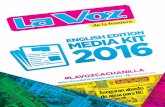 La Voz de la Frontera - Media Kit 2016 [English]