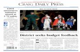 Craig Daily Press, Jan. 18, 2016