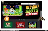 Play Bitcoin Only Online Casino Gambling and Big Jackpot Wins