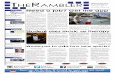The Rambler Vol. 100 Issue 1