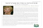 Weymouth Center Newsletter, Jan. 2016