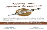 Tearing Down Spiritual Strongholds