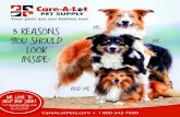 Care-A-Lot Pet Supplies - Spring Catalog - 2016