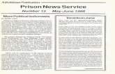 Prison New Service, No. 13, May - June 1989 /   The Marionette, No. 37, May - June 1989