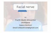 Facial paralysis by Prof Dr Bashir Ahmed Dar Sopore Kashmir