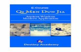 Qi Men Dun Jia Online Course Introduction