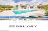 KW Home List - MAGAZINE - February 2016
