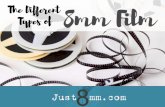The Different Types of 8mm Film