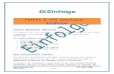 Patent research services - Einfolge Technologies