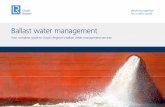 Ballast water management guide