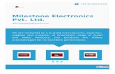 Milestone electronics pvt ltd