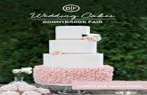 Donnybrook Fair Wedding Cakes, exclusive designs by Caroline Goulding