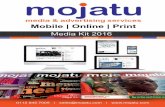 Mojatu Magazines Media Kit 2016 to 2017