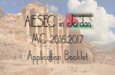 AIESEC in Jordan MC 16.17 Application Package