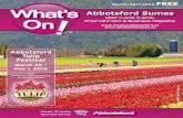 What's On! Abbotsford March April 2016