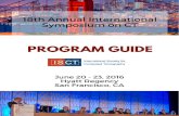ISCT Customized Program Guide