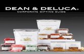DEAN & DELUCA Corporate Gifting Guide 2016