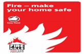 Fire make your home safe easy read