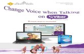 Change Voice when Talking on Viber